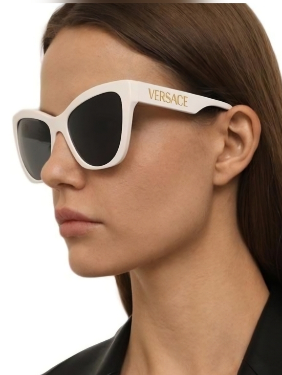 Versace Accessories - Versace VE 4417U 314/87 Women's White Cat Eye Sunglasses (NWOT)